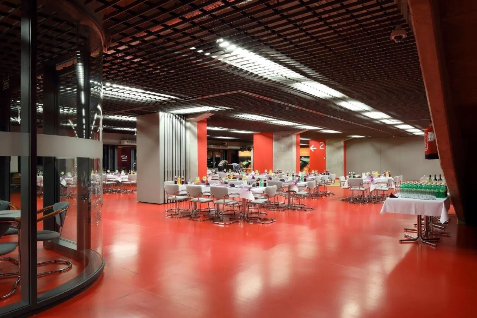 Wnętrze Strefy VIP Chorten Areny